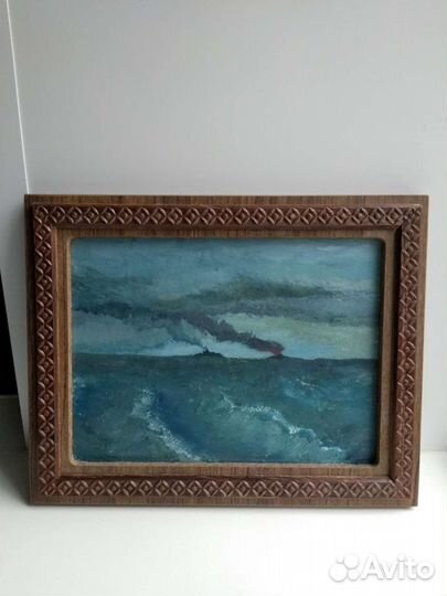 Картина 1989 года, холст масло