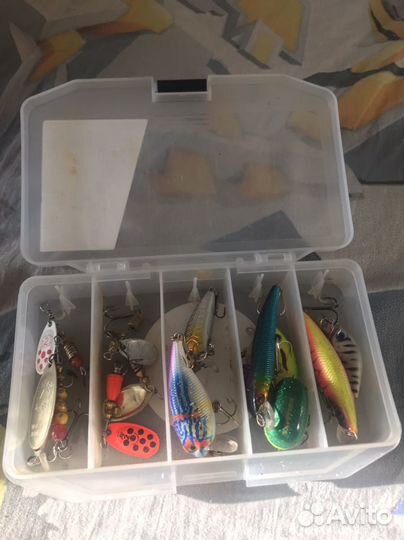 Наборы блесен и воблеров