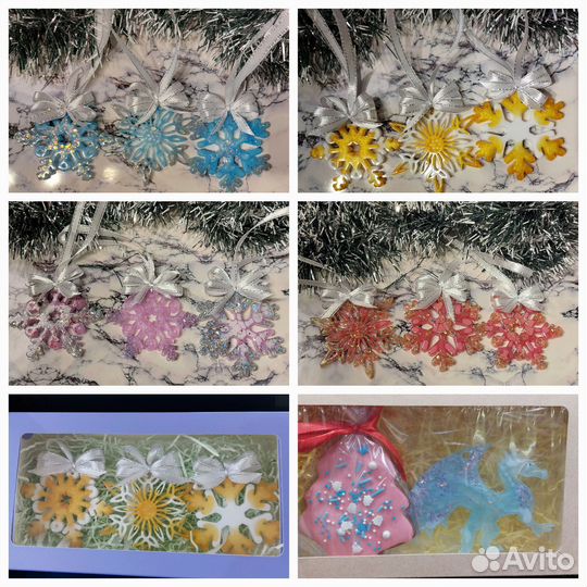 Новогодние украшения, елочные игрушки,подсвечники