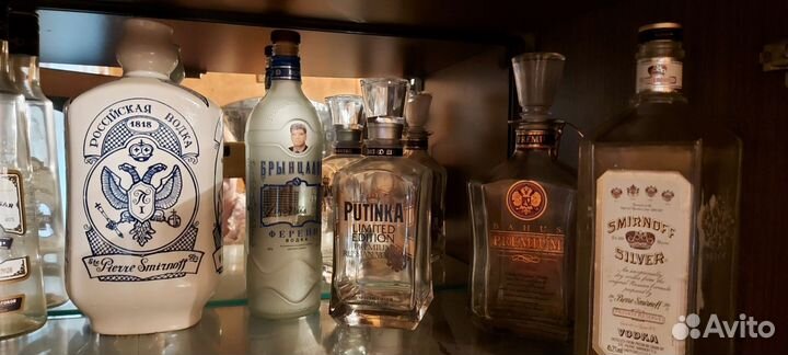 Бутылка коллекционная