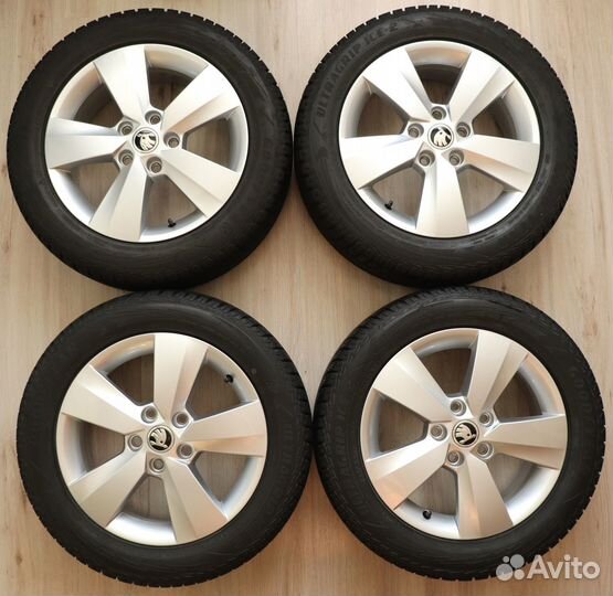 Skoda Octavia 205/55R16 Borbet Германия 2020г