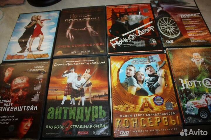 DVD Российские лицензионные фильмы разных жанров
