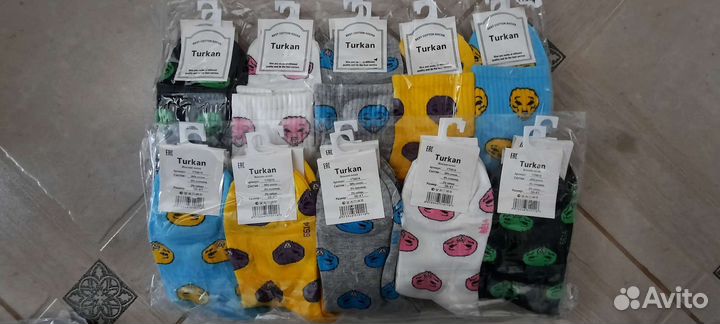 Носки молодёжные, женские, мужские, детские