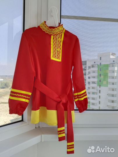 Рубашка косоворотка русский народный костюм