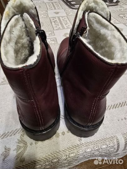 Ботинки женские зимние кожаные 37