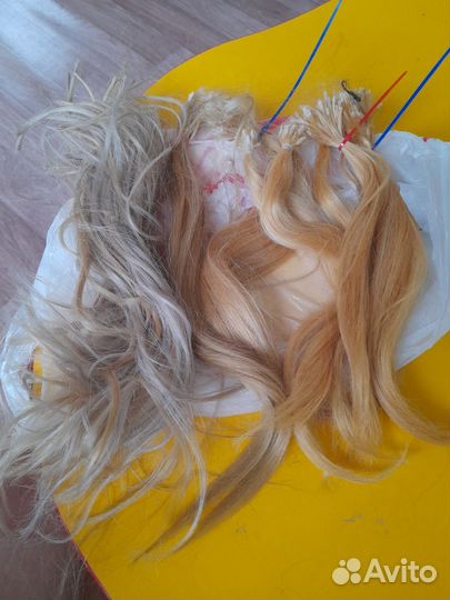 Волосы натуральные бу