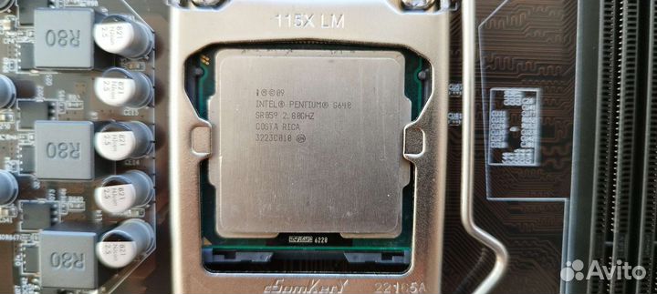Комплект на базе Pentium G640 (LGA1155 socket)