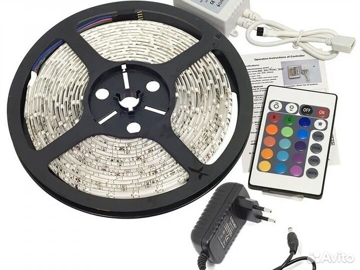 Светодиодная лента 12в, 24в