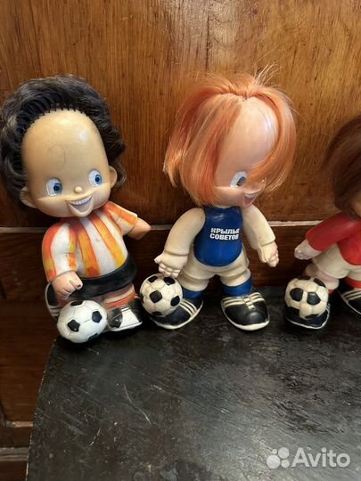 Куклы футболисты СССР