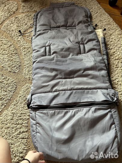 Зимний конверт в коляску