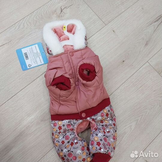 Зимний комбинезон новый для собак мелких пород