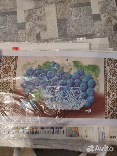 Схема вышивки бисером