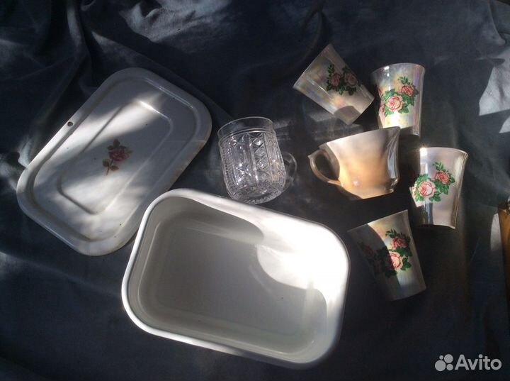 Посуда разная мног