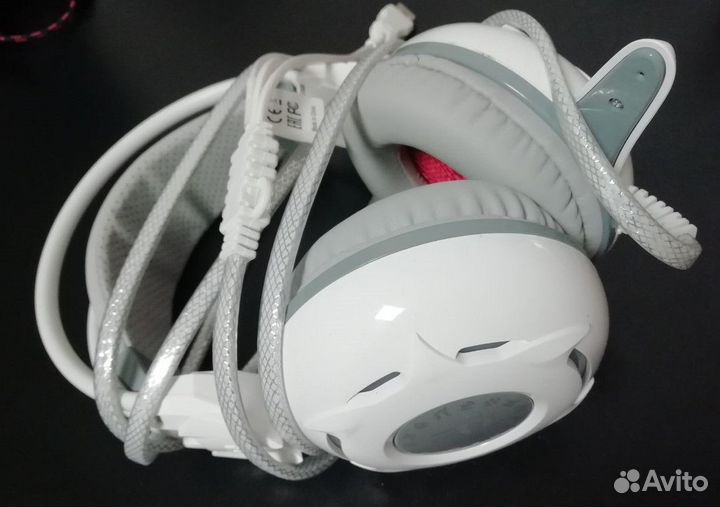 Проводные наушники A4Tech Bloody G300 белые