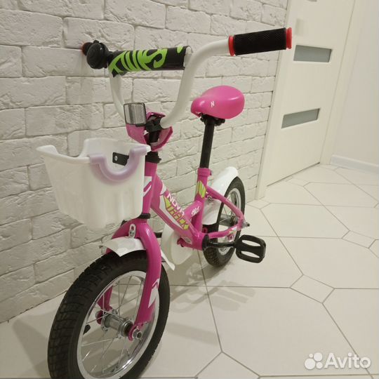 Детский четырёхколёсный велосипед novatrack 16