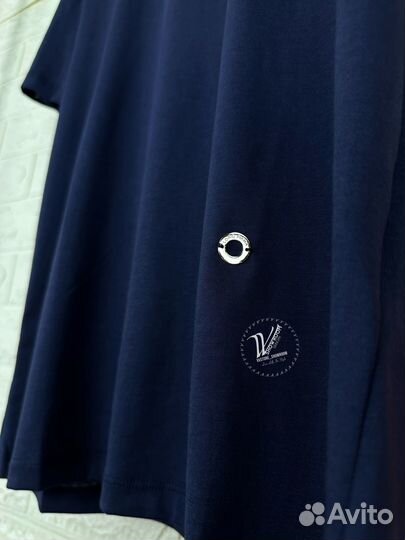 Футболка Loro Piana Marine Blue