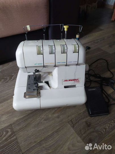 Оверлок Aurora 774d 2/3/4 ниточный