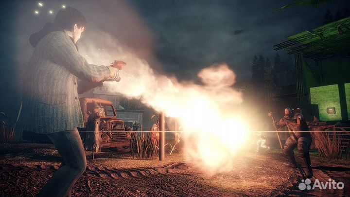 Игра Alan Wake Remastered (PS5) б/у, Русские Субти