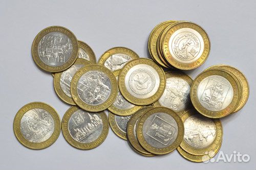 Юбилейные 10 рублевые биметалл и не только