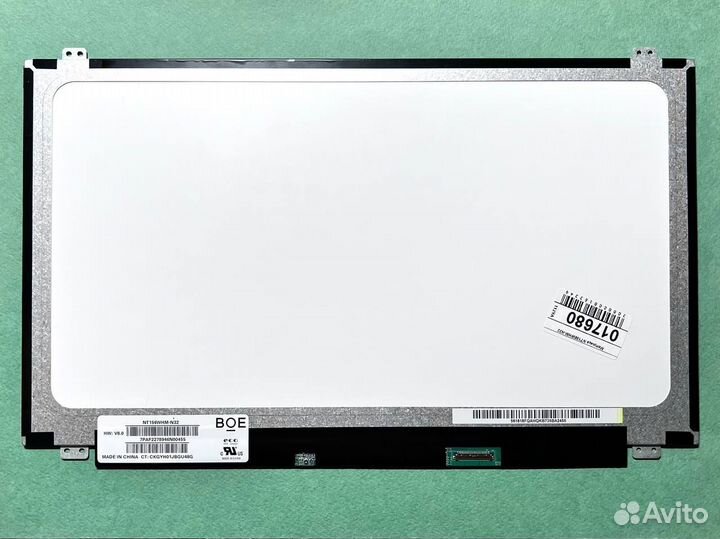 Матрица 156 slim 30 pin Новая с Гарантией 1366x768