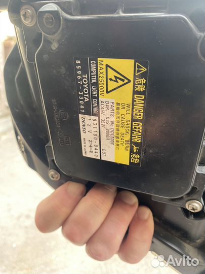 Фара левая тойта виш 20 кузов