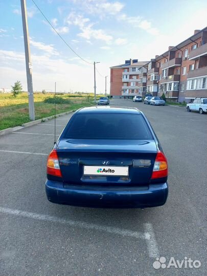 Hyundai Accent 1.5 МТ, 2006, 171 000 км
