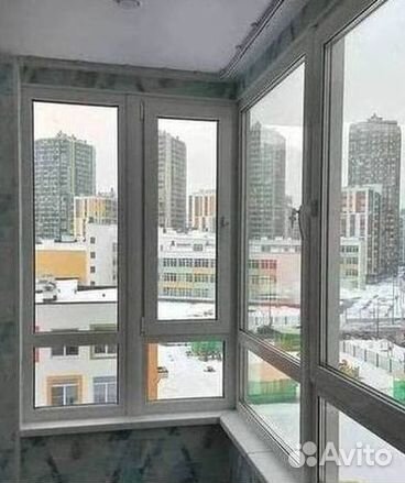 Остекление окон и балконов пвх