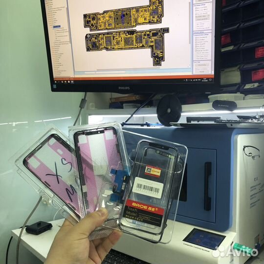 Замена стекла на iPhone iPad переклейка дисплея