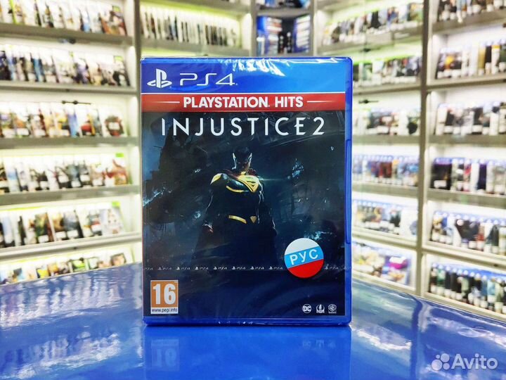 Игра на ps4 Injustice 2