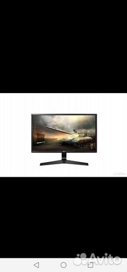 Новый, LG. Монитор lg 24MP59G-P,Гарантия