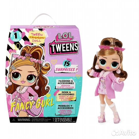 L.O.L. Surprise Tweens Doll- Fancy Gurl, 576679EUC