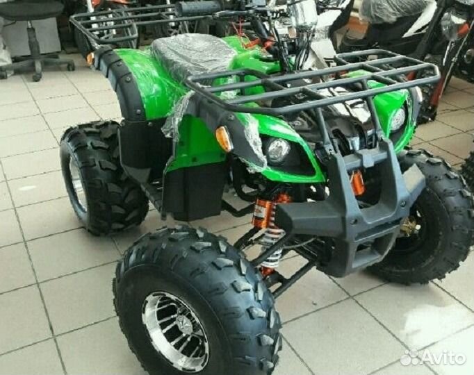 Новые. ATV Grizzli-L 125/8-R. и. Шлем. Мото159