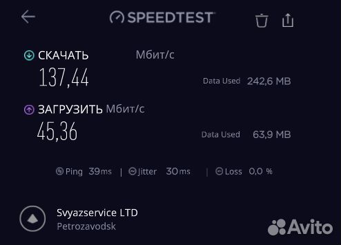 Готовый комплект Интернета - Экстрим Про