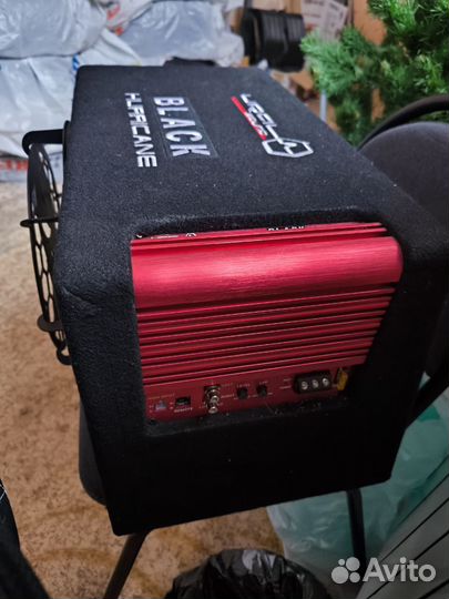 Активный сабвуфер Ural Hurricane Black