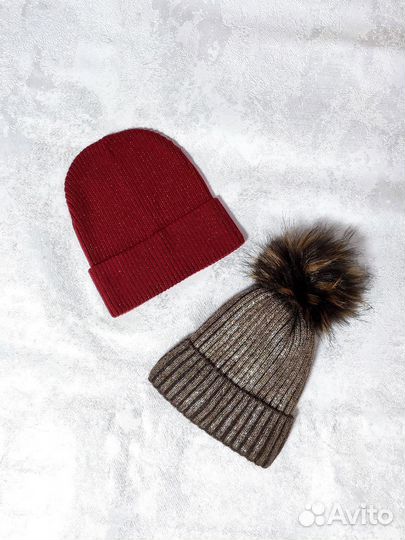 Шапка и шарф женские