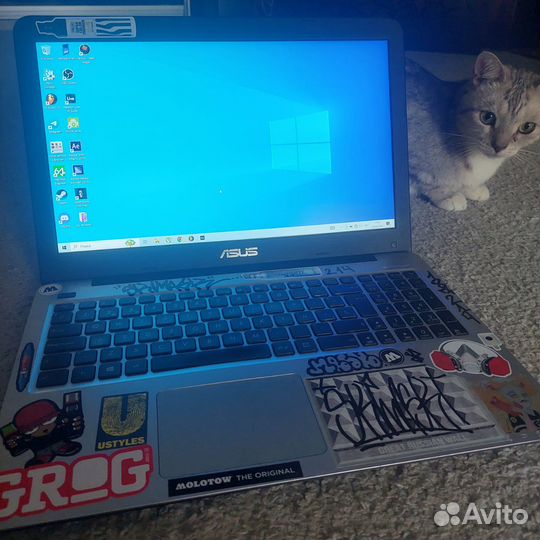 Мощный ноутбук Asus X556