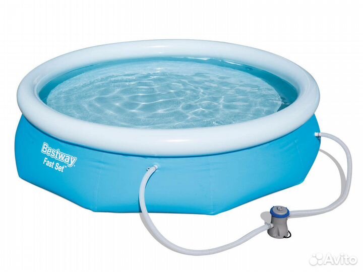 Надувной бассейн Bestway Fast Set Pools 305х76 см