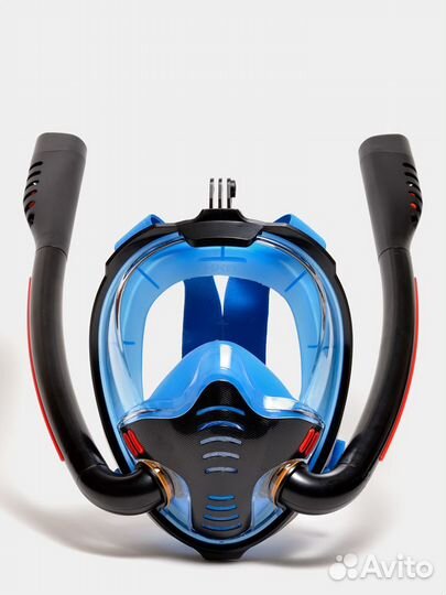 Маска для снорклинга и плавания Double