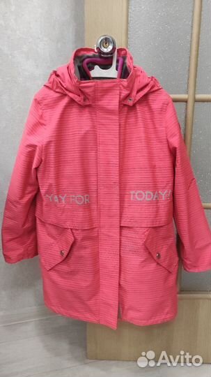 Ветровка для девочки 2в1 146