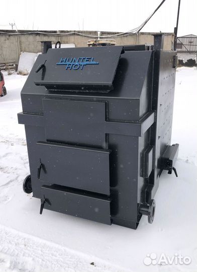 Твердотопливный котел длительного горения