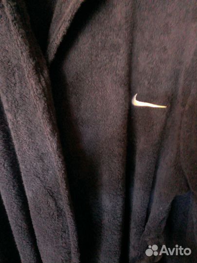 Мужской махровый халат с капюшоном