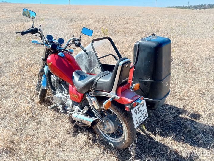 Honda NV400 custom с коляской velorex 700