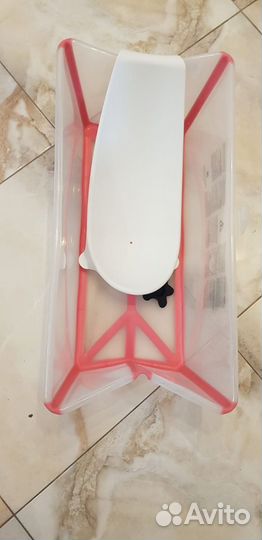 Детская складная ванночка Stokke с горкой