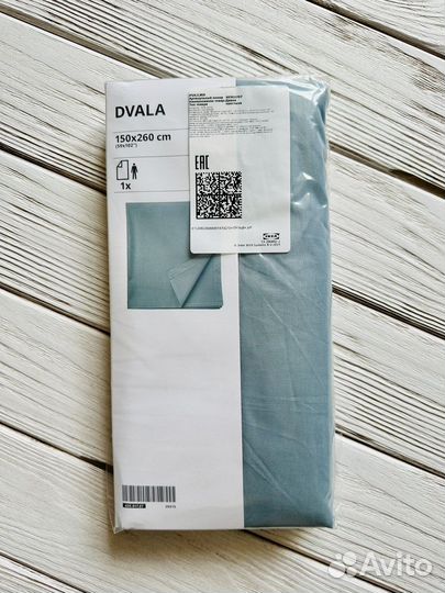 Простыня Икеа IKEA Dvala 150/260 см