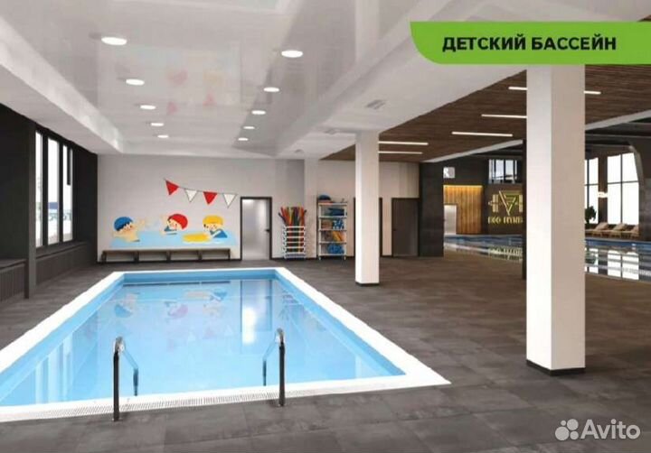 Абонемент в фитнес клуб с бассейном