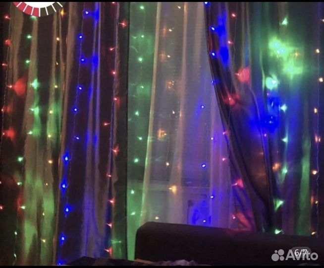 Гирлянда электрическая новогодняя Новая