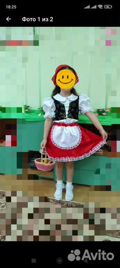 Костюм Красной шапочки
