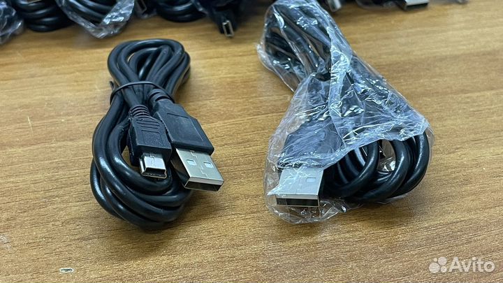 Оптом от 30шт. Кабель USB - mini USB новые