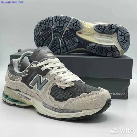 Кроссовки New Balance 2002R Grey (Арт.57351)