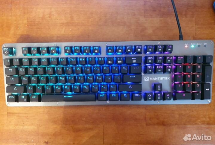 Mantistek GK2 Обмен RGB Кириллица Механика